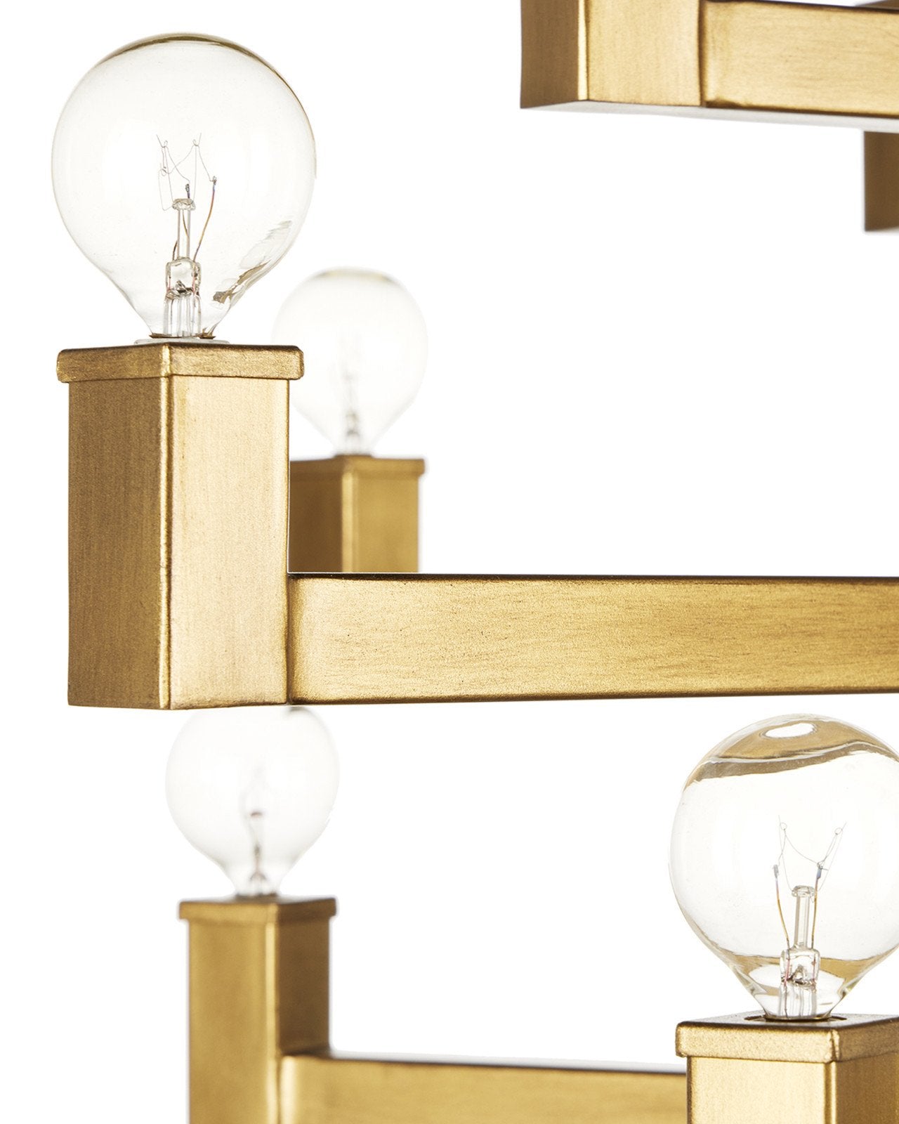 Andre Grande Brass Chandelier